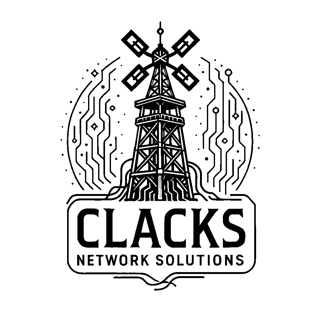 Clacks Network Solutions Logo